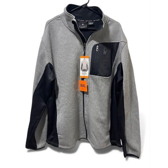 Spyder Other - Spyder Men's Relaxed Fit Full Zip Jacket, XXL, Gray, New